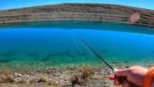 Video thumb for Catching Mammoth Trout