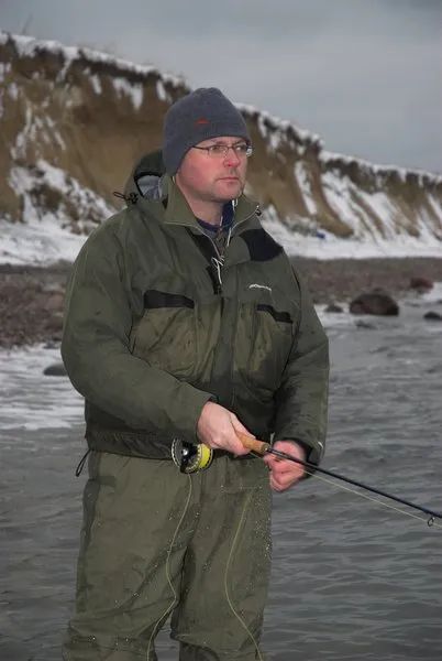 Fishing - But in vain. No fish were seen or felt that day
